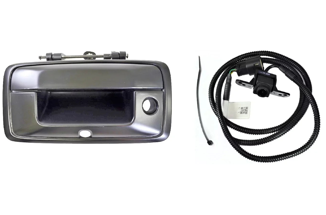 PT Auto Warehouse GM-3549P-BUC - Tailgate Handle with Park Assist Back Up Camera - Primed Black Fits select: 2014-2015 CHEVROLET SizeILVERADO, 2014-2015 GMC SizeIERRA