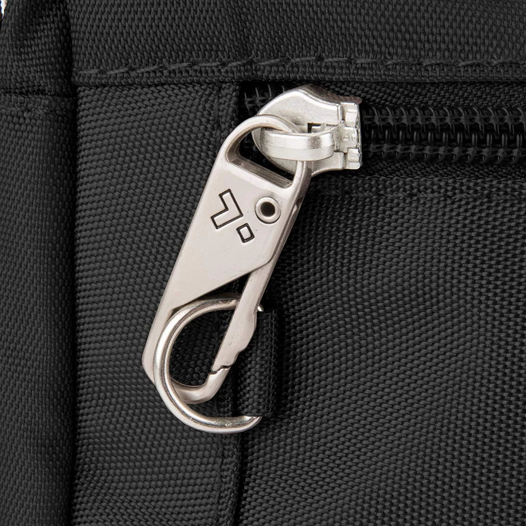 Anti-Theft Classic Sizemall E/W Crossbody Bag-Black Anti-Theft Classic Sizemall E/W Crossbody Bag