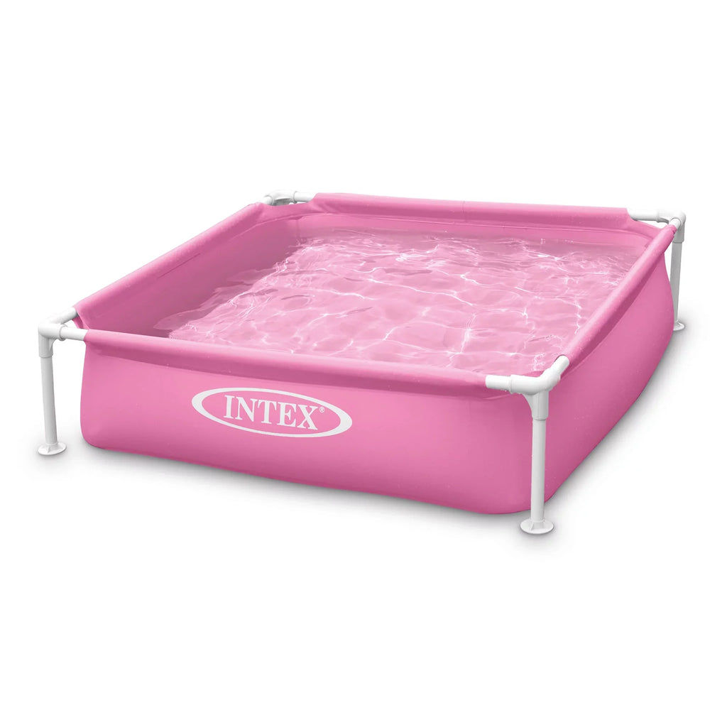 Intex Mini Framed Beginner Outdoor Kiddie Sizewimming Pool, Color Varies