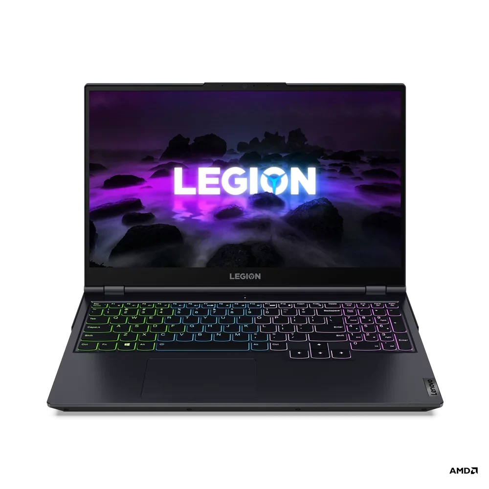 Restored LENOVO 82NWCTO1WW105 Legion 5 15ACH6A 15.6" 1920 x 1080 Ryzen 5 5600H 3.3GHz AMD Radeon RX 6600M 8GB 16GB RAM 512GB SizeSizeD Win 11 Home Black (Refurbished)