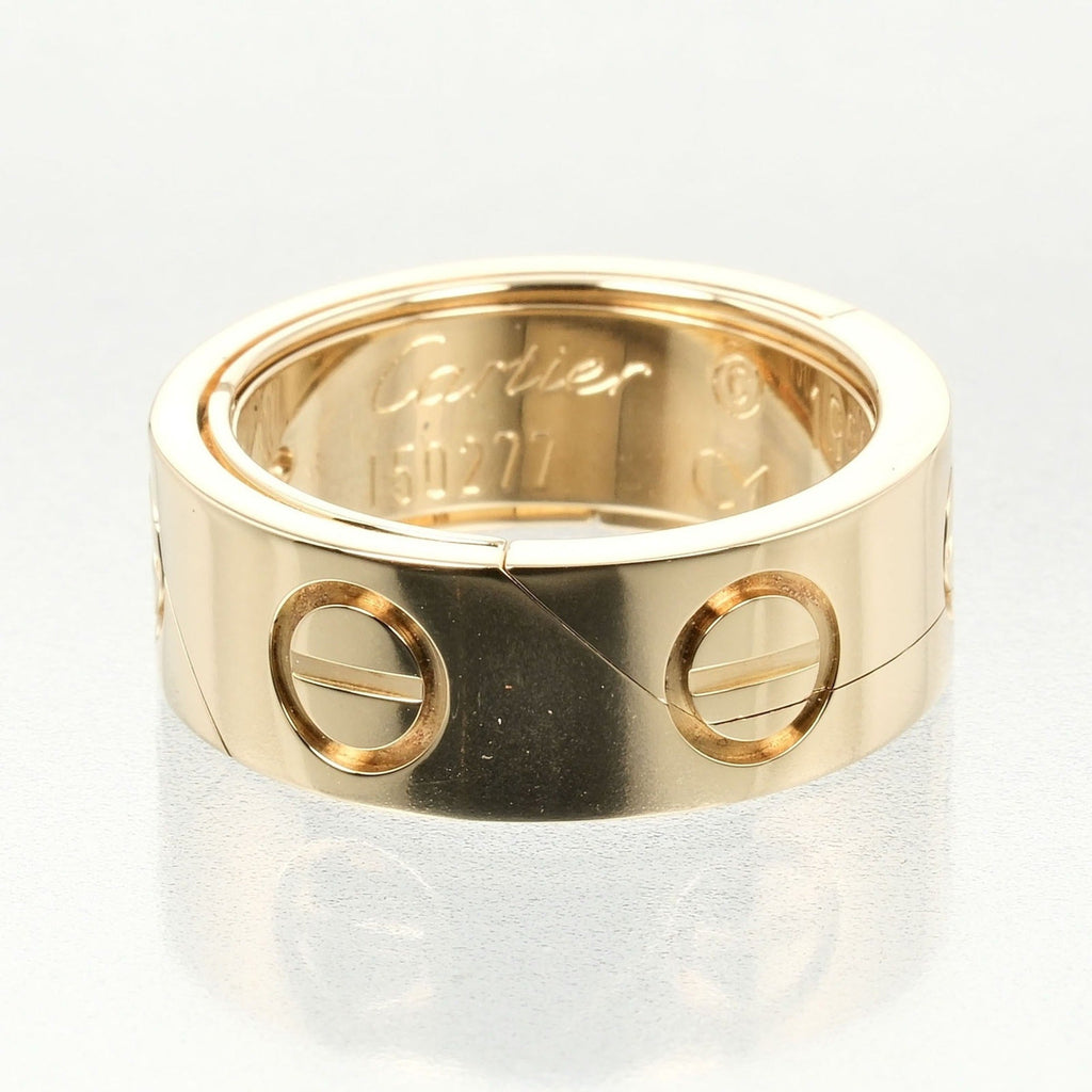 Pre-Owned Cartier Astro Love size 9 ring, K18 YG yellow gold, approx. 11.68g I132124018 (Good)