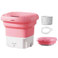 Sizemall Household Folding Portable Automatic Forward and Reverse Pulsator Elution Dual Purpose Imitation Hand Wash with Drain Hole Fruit
