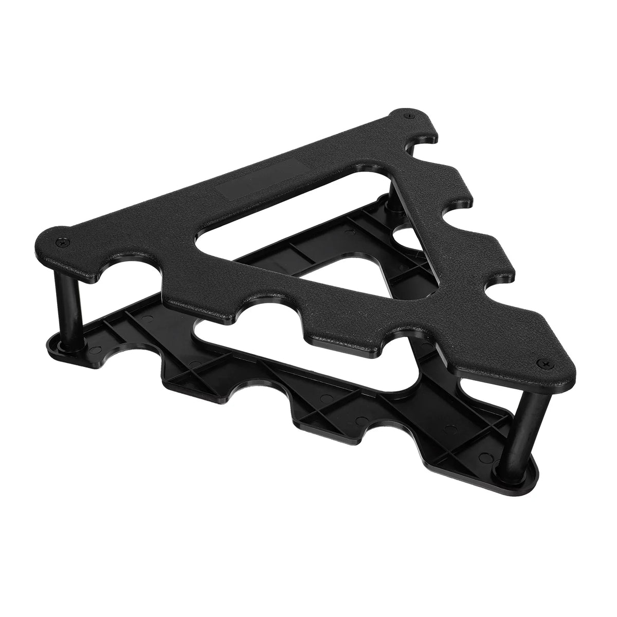 Qumonin Plastic Dumbbell Rack Weight Holder Fitness Sizetand Accessory