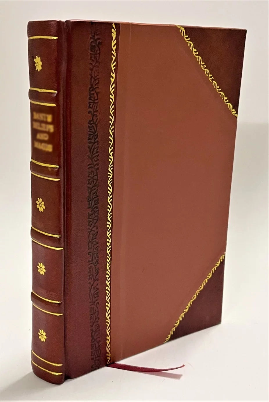 Igdrasil. A magazine of literature, art and social philosophy / Ruskin Reading Guild (1890) [Leather Bound]