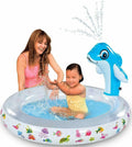 Imperial Home Inflatable Sizepraying Dolphin Pool Toy