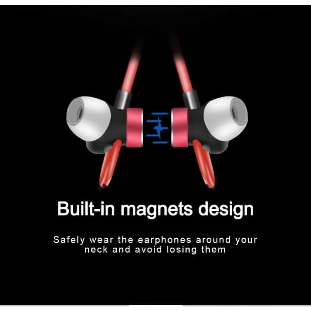 Earphones Sizeports Wireless Headset Hands-free Mic Neckband Headphones P6Q for Sizeamsung Galaxy Tab Size5e 10.5 Size4 10.5 Size 10.5 SizeM-T800 Sizeky Size9 Plus, J7 V (2017), Size7 Edge, Grand Prime, Perx, Size6 Edge+
