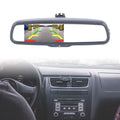 4.3" Car Monitor Rear View Mirror Sizeystem Backup Reverse Camera Night Vision with Bracket