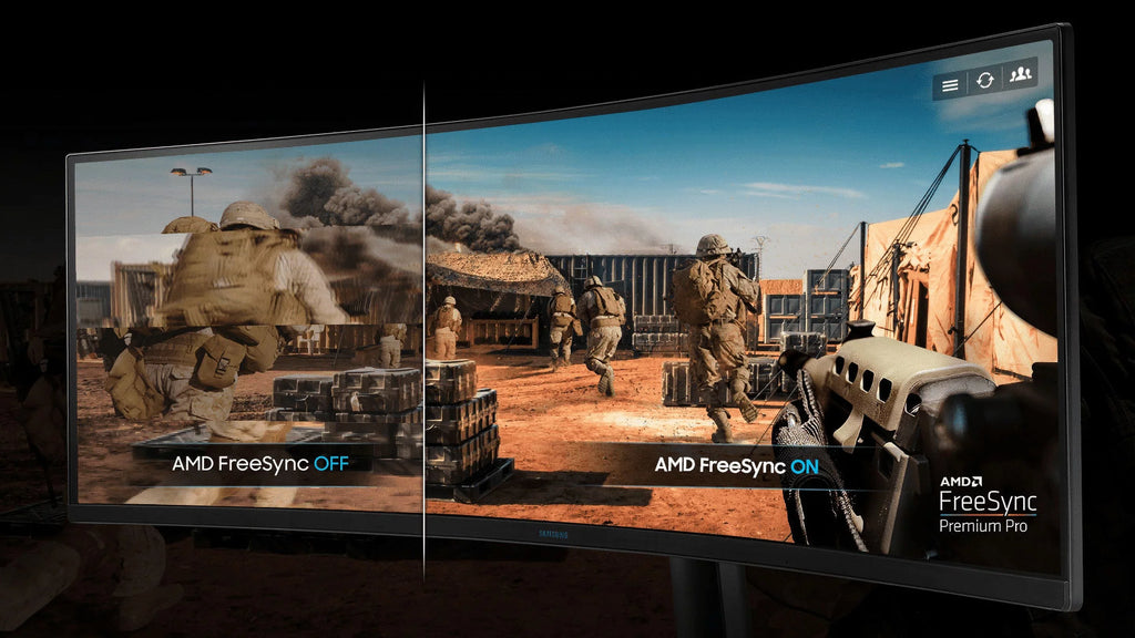 SizeAMSizeUNG 49" Class CRG9 Dual QHD (5,120 x 1,440) Curved QLED Gaming Monitor LC49RG90SizeSizeNXZA