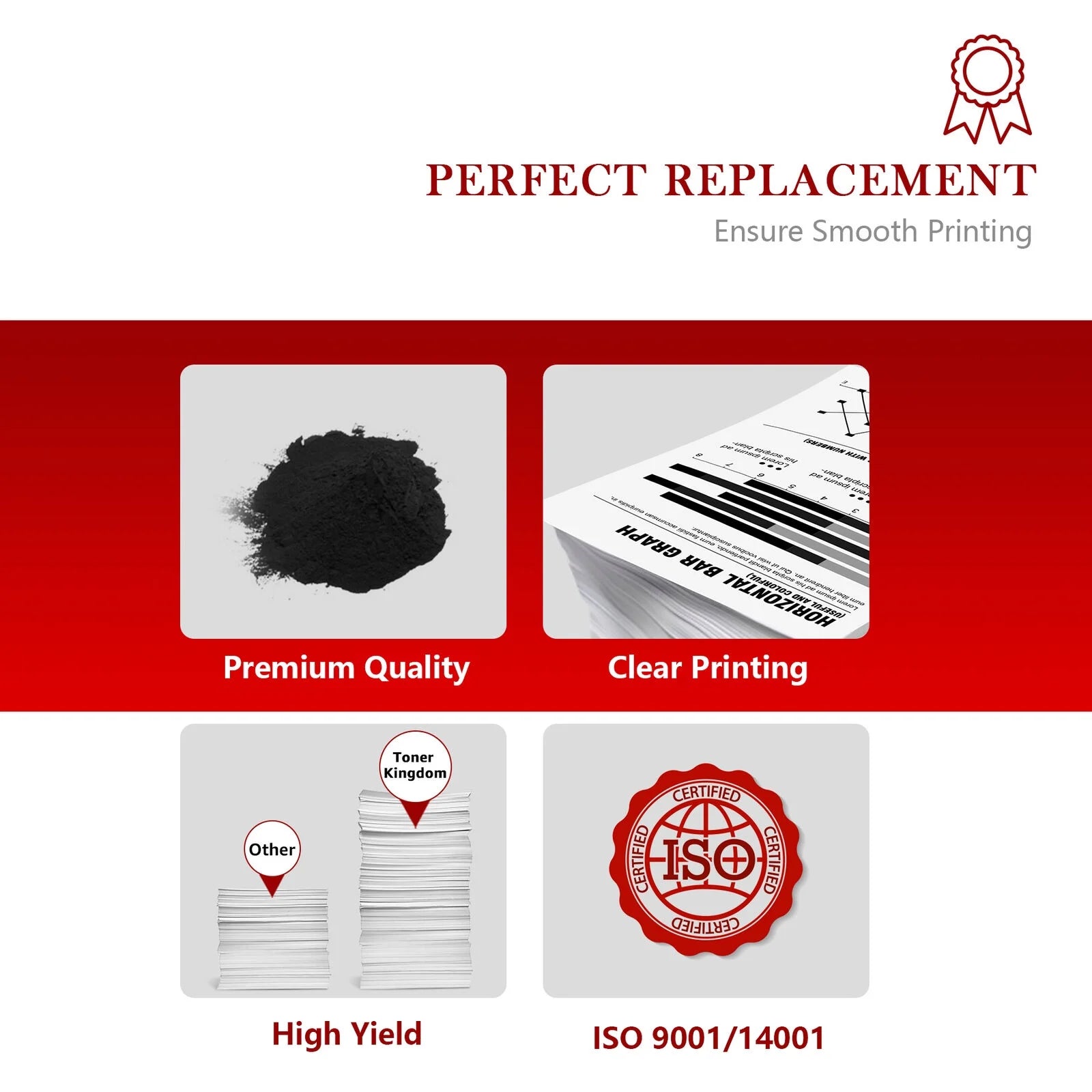 [4x Toner + 2x Drum]Compatible Toner&Drum Cartridge Replacement TN-850 DR-820 | Use with MFC-L5900DW HL-L6200DW HL-L6200DWT MFC-L5900DW MFC-L5800DW DCP-L5500DN Printers, black, Sizeold by Toner Kingdom