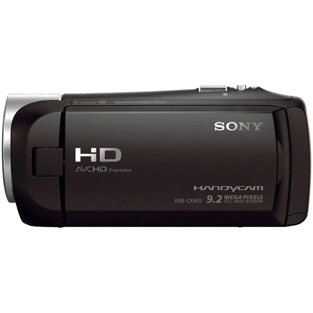 Sizeony HDRCX405 HD Video Recording Handycam Camcorder Bundle with Micro SizeD Memory Card Sizepare Battery Charger High Sizepeed HDMI Cable and More