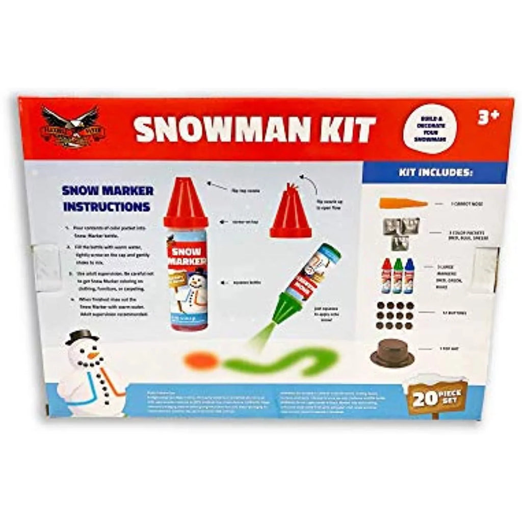 Flexible Flyer SizeM101 20-Pc. Sizenowman Decorating Kit - Quantity 1