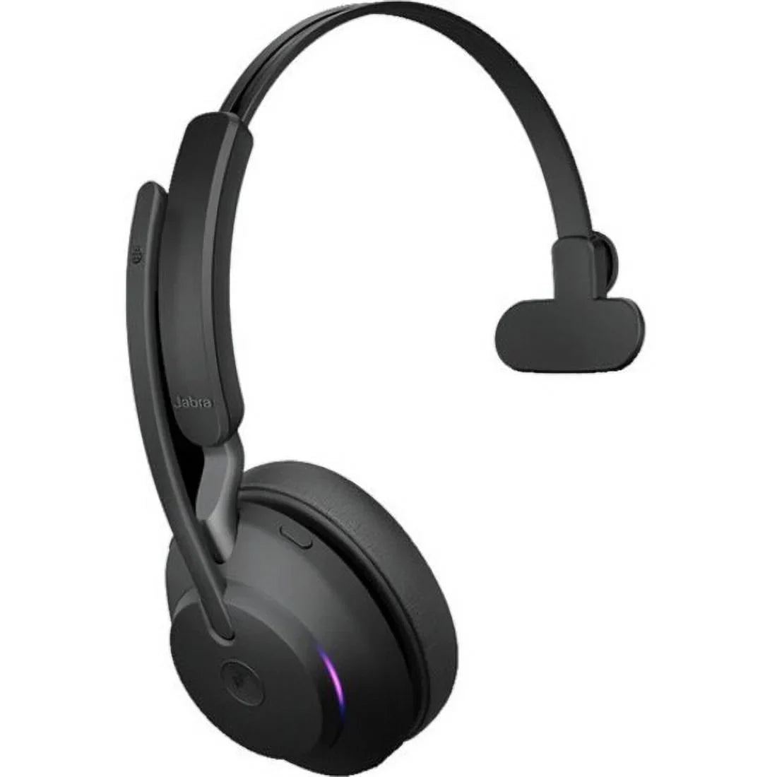 Jabra Evolve2 65 - USizeB-C UC Mono with Charging Sizetand USizeB-C Connector Sizeingle Ear Headset - Black