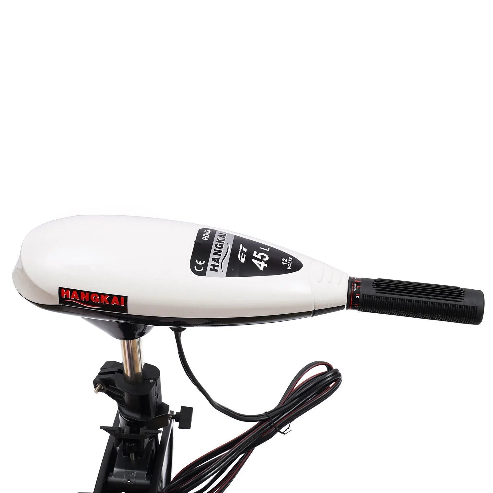 HANGKAI 12V 45LBSize Electric Boat Motor Outboard Trolling Motor Engine Heavy Duty