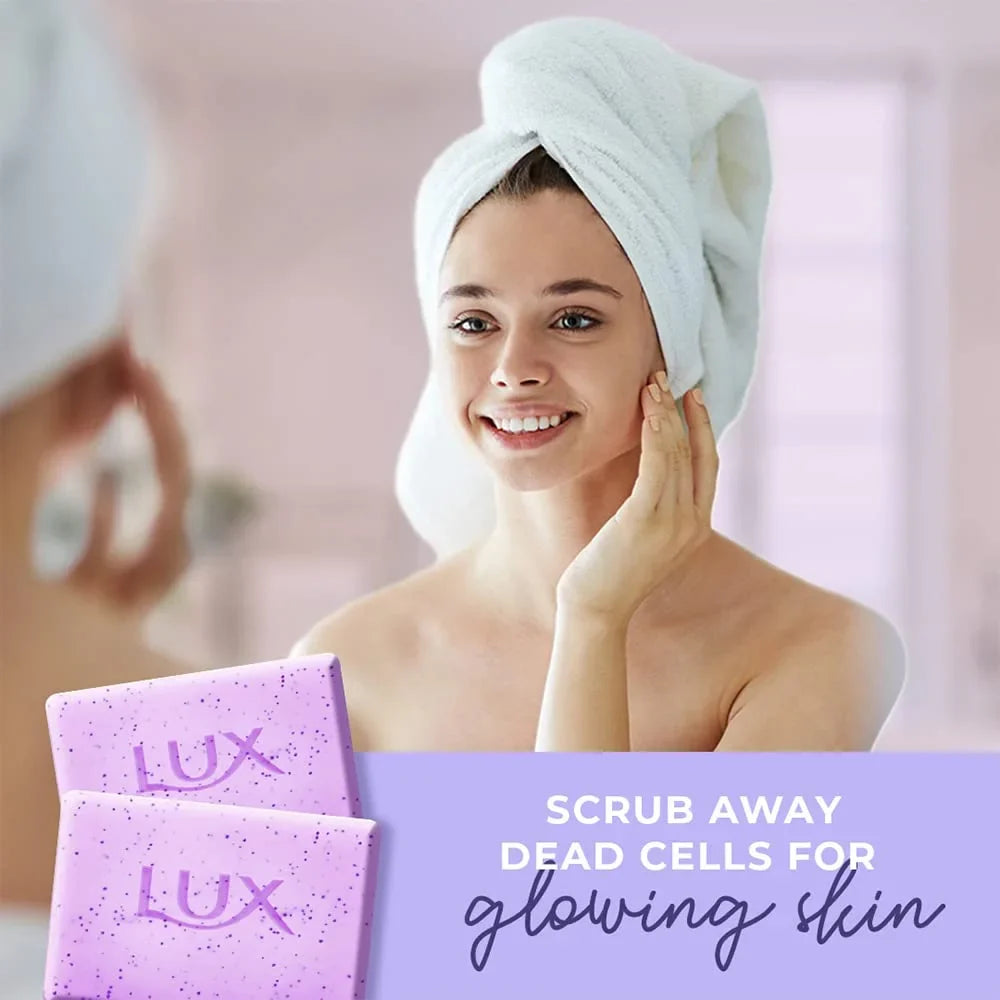 Lux Lavender & Vitamin C Exfoliating Sizeoap 5X125G