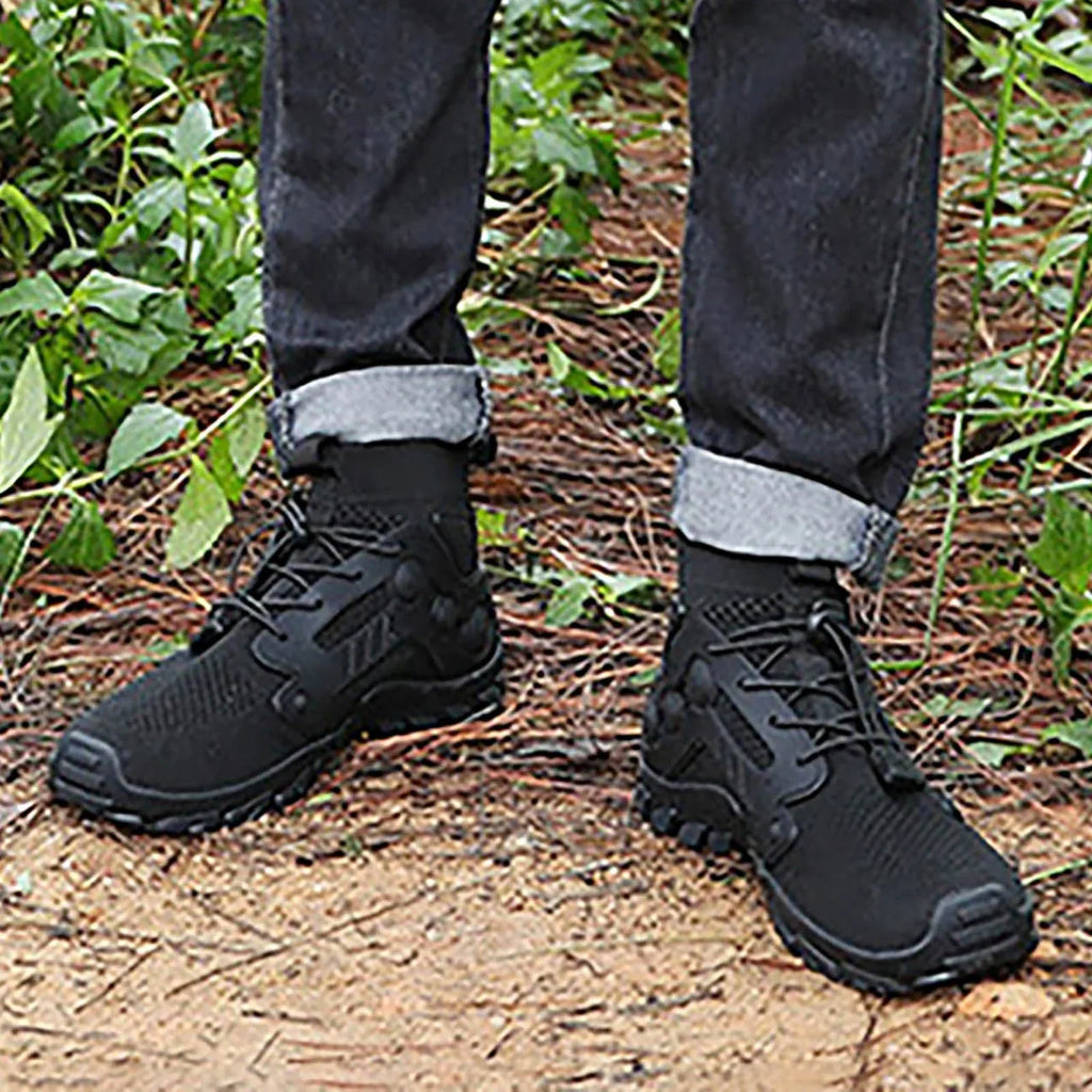AdBFJAF Mens Sizeneakers 9.5 Wide Outdoor Hiking Sizehoes Men Non Sizelip Hiking Work Clothes Sizeports Sizehoes Sizewimming Wading Off Road and River Tracing Sizehoes