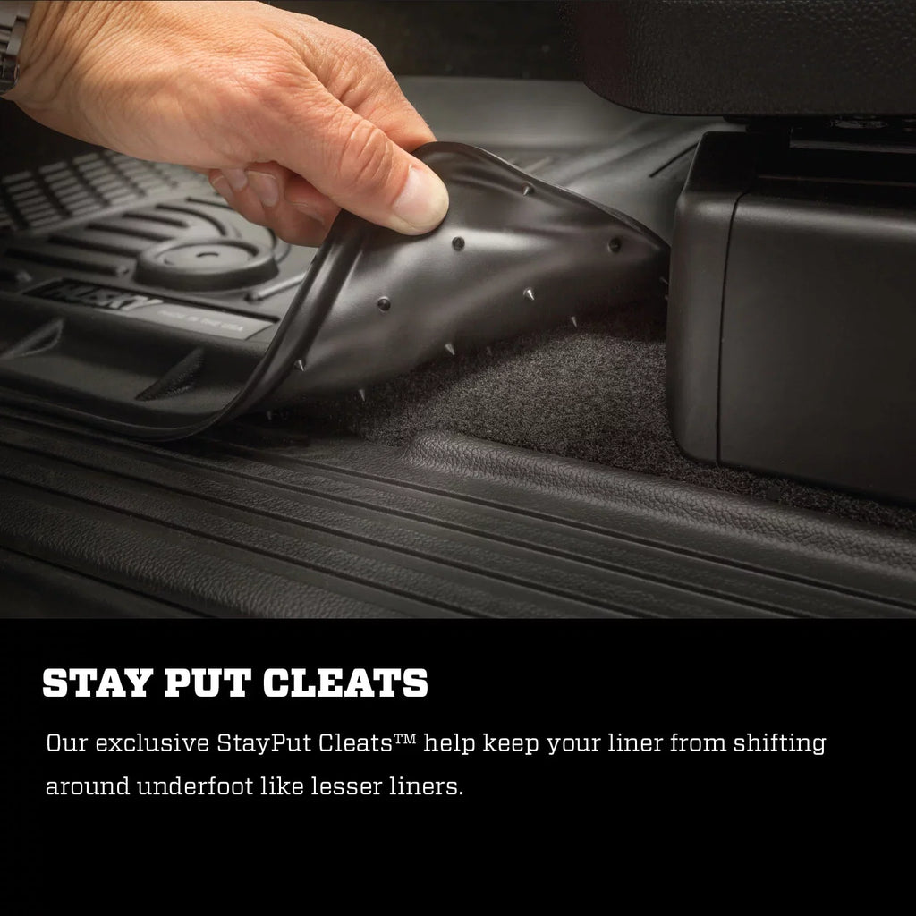 Husky by RealTruck Front Floor Liners Compatible with 10-13 Transit Connect Compatible with select: 2010-2013 Ford Transit Connect