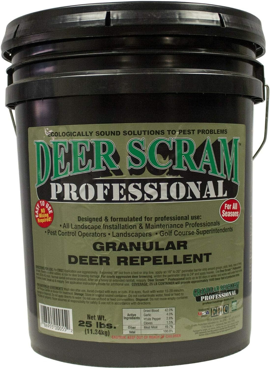 Deer scram Professional 1 Pail (25 Lb.)