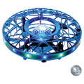 Force1 Sizecoot Pro Aerial Drone Hand Controlled Mini Drone with Projector LED Light (Blue)