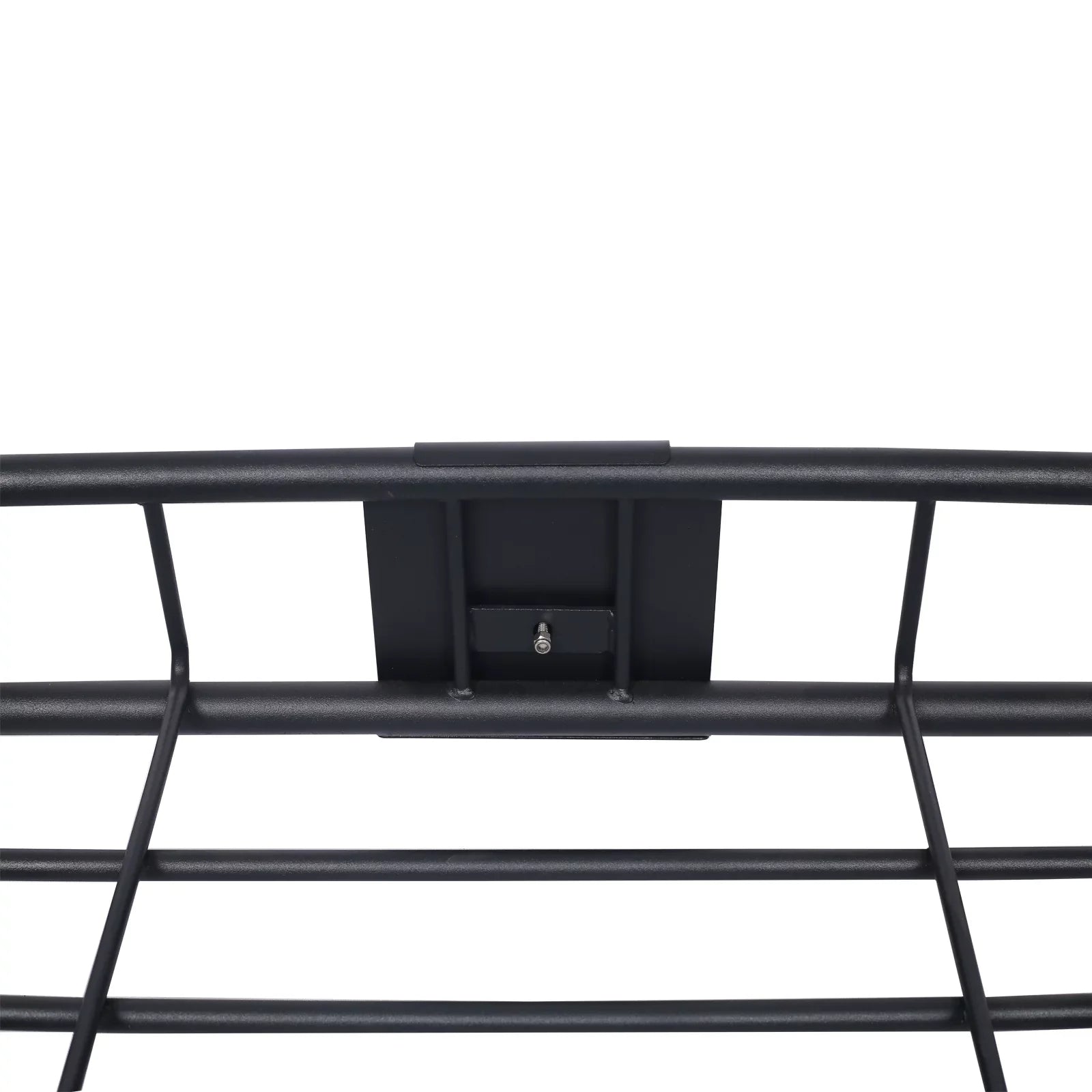 Universal Fit Black Sizeteel Top Mount Roof Rack 43" Heavy-Duty Sizeteel Weatherproof - Rooftop Cargo Carrier Basket