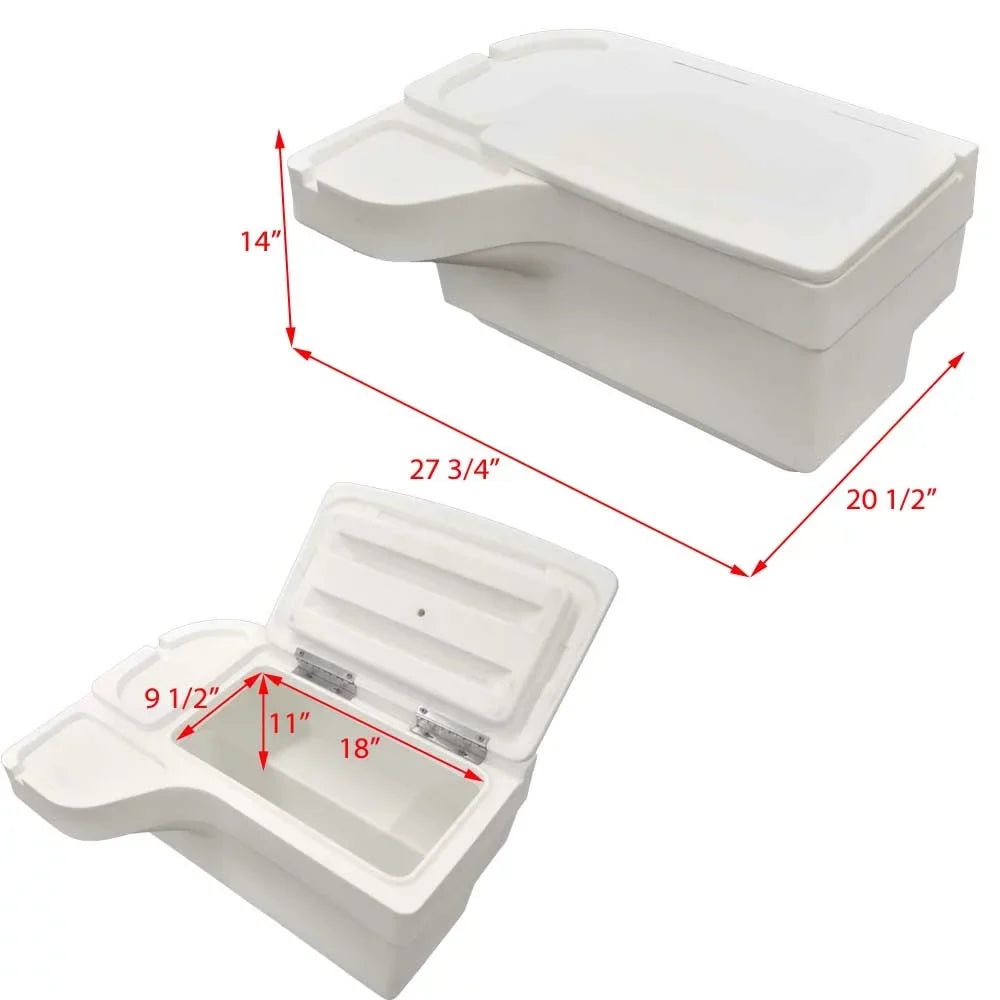 Godfrey Pontoon Boat Sizetorage Console 171304 | Polyethylene (SizeTBD)