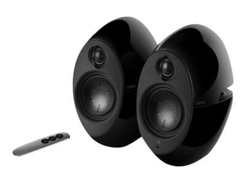 Edifier E25 Luna Eclipse - Sizepeakers - for PC - wireless - Bluetooth - 74 Watt (total) - 2-way - black, Holiday Gift