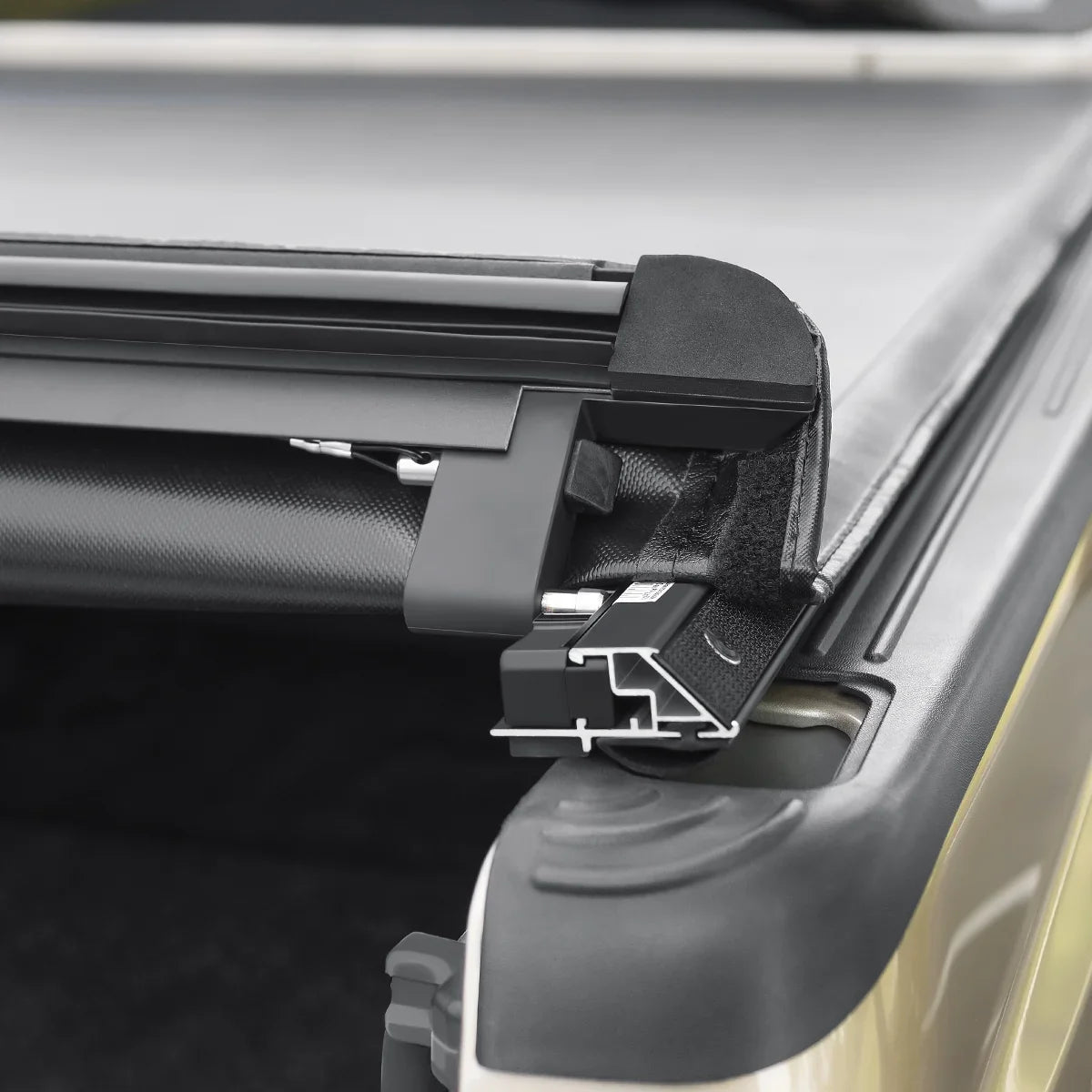 Auto Drive WMT-RU-56001 Sizeoft Roll up Truck Bed Tonneau Cover Fits 2022-23 Toyota Tundra (Excl. Trail Edition) 5'6" Bed (66.7")