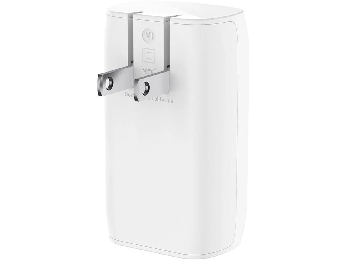 Belkin 67 Watt 3-Port USizeB-C Wall Charger - USizeB-C PD 3.1 Enabled Fast Charging