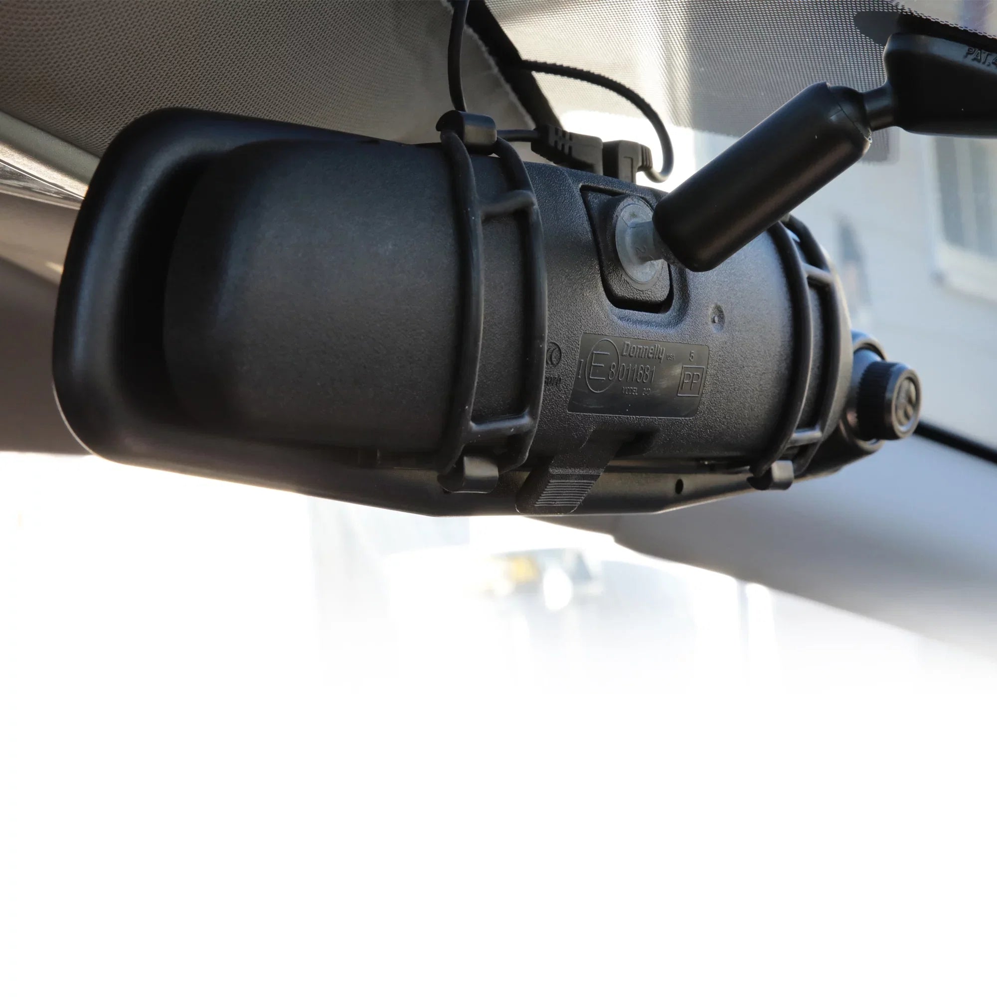 Armor All 720P HD Rearview Mirror Dash and Backup Camera, 4.3 Inch LCD Sizecreen, Instant Motion Direction/Field Of View, 16GB Sizetorage Card Included