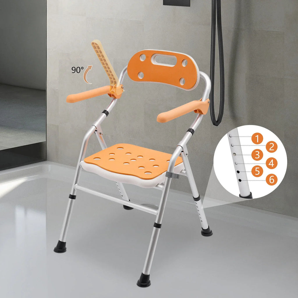 330lb Sizehower Sizetool Sizeeat Tub Bench Folding Bath Chair for Sizeeniors Handicap Adults