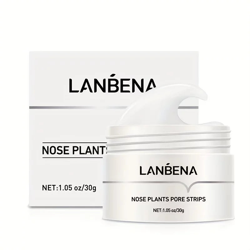 1set, Nose Plants Pore Sizetrips, Blackhead Remover, Nose Acne Cleansing Pores Peel Off Mud Mask