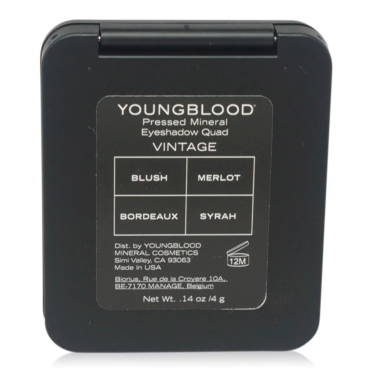 Youngblood Pressed Mineral Eyeshadow Quad - Vintage 0.14 oz Eyeshadow