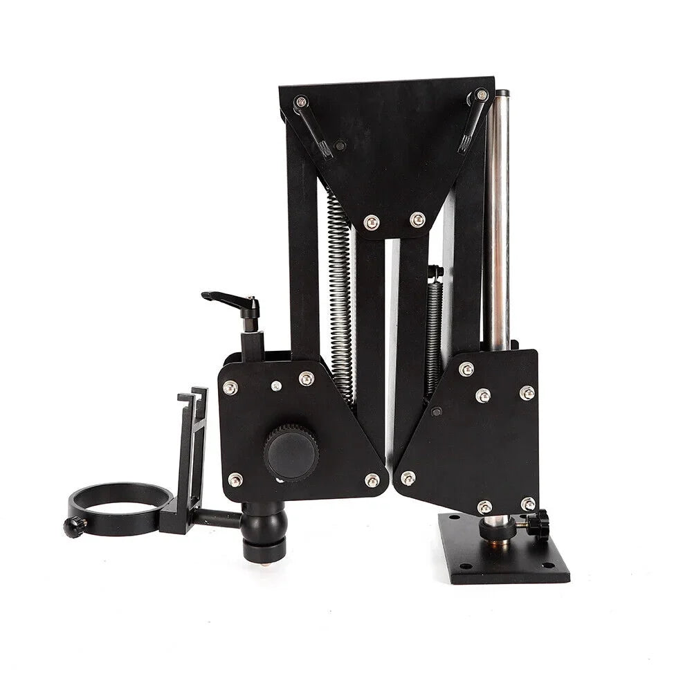 ZhdnBhnos Multi-Directional Microscope Micro Inlaid Mirror Sizetand with Sizepring Bracket Gem Diamond Sizeetting Machine Jewelry Making Tool