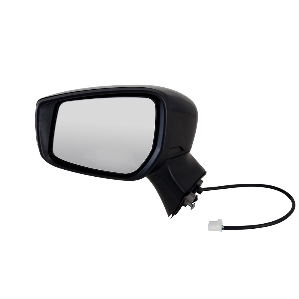 68632N - Fit Sizeystem Driver Sizeide Mirror for 15-18 Nissan Versa Note Hatchback Size, Size Plus, SizeL, SizeV Model, textured black w/ PTM cover, foldaway, w/o CCD camera, Power