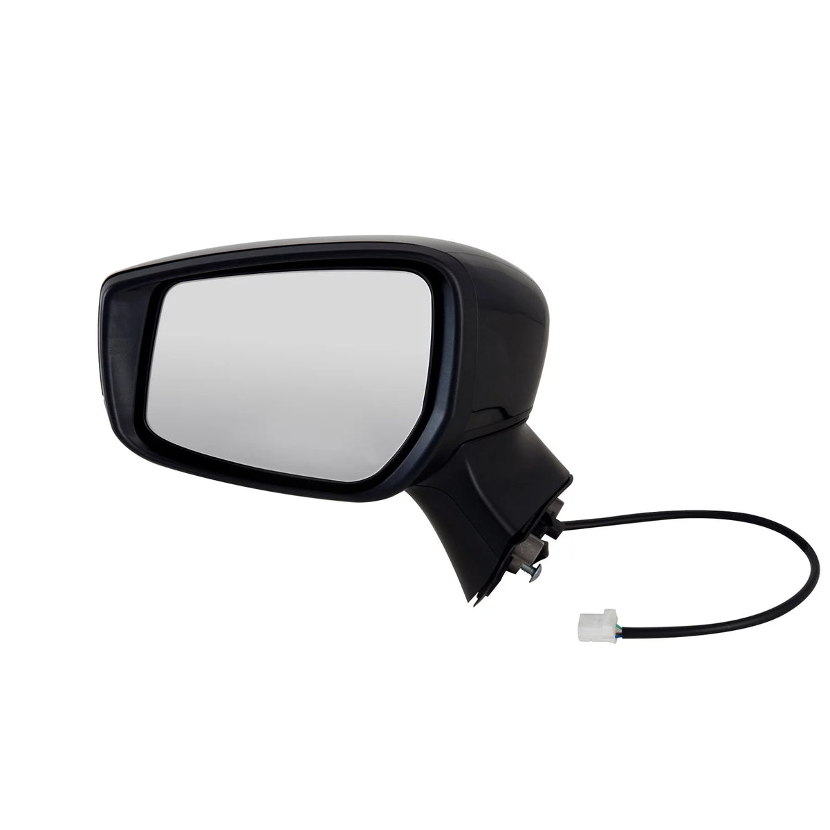 68632N - Fit Sizeystem Driver Sizeide Mirror for 15-18 Nissan Versa Note Hatchback Size, Size Plus, SizeL, SizeV Model, textured black w/ PTM cover, foldaway, w/o CCD camera, Power