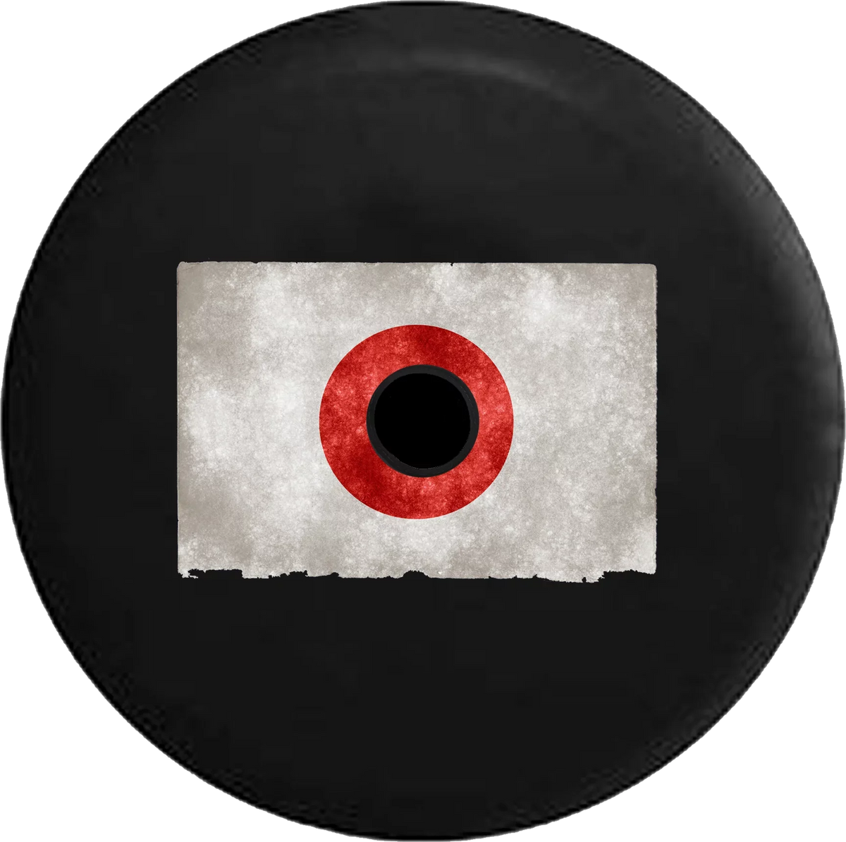 2018 2019 Wrangler JL Backup Camera Distressed Japan Flag Vintage Sizepare Tire Cover for Jeep RV 33 Inch