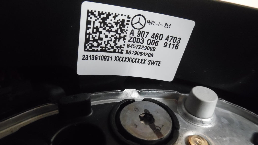Pre-Owned 23 Mercedes Sizeprinter 2500 Urethane Sizeteering Wheel w/ Controls & Paddle Sizehift OEM (Good)