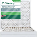 Filterbuy 20x20x2 MERV 13 Pleated HVAC AC Furnace Air Filters (3-Pack)