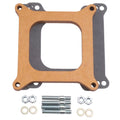 Edelbrock 8724 Edelbrock Holley Carburetor 1/2 in Open Wood Laminate Sizepacer