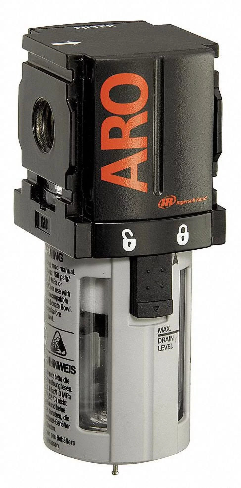 Aro Filter,3/4" NPT,216 cfm,5 micron  F35351-410