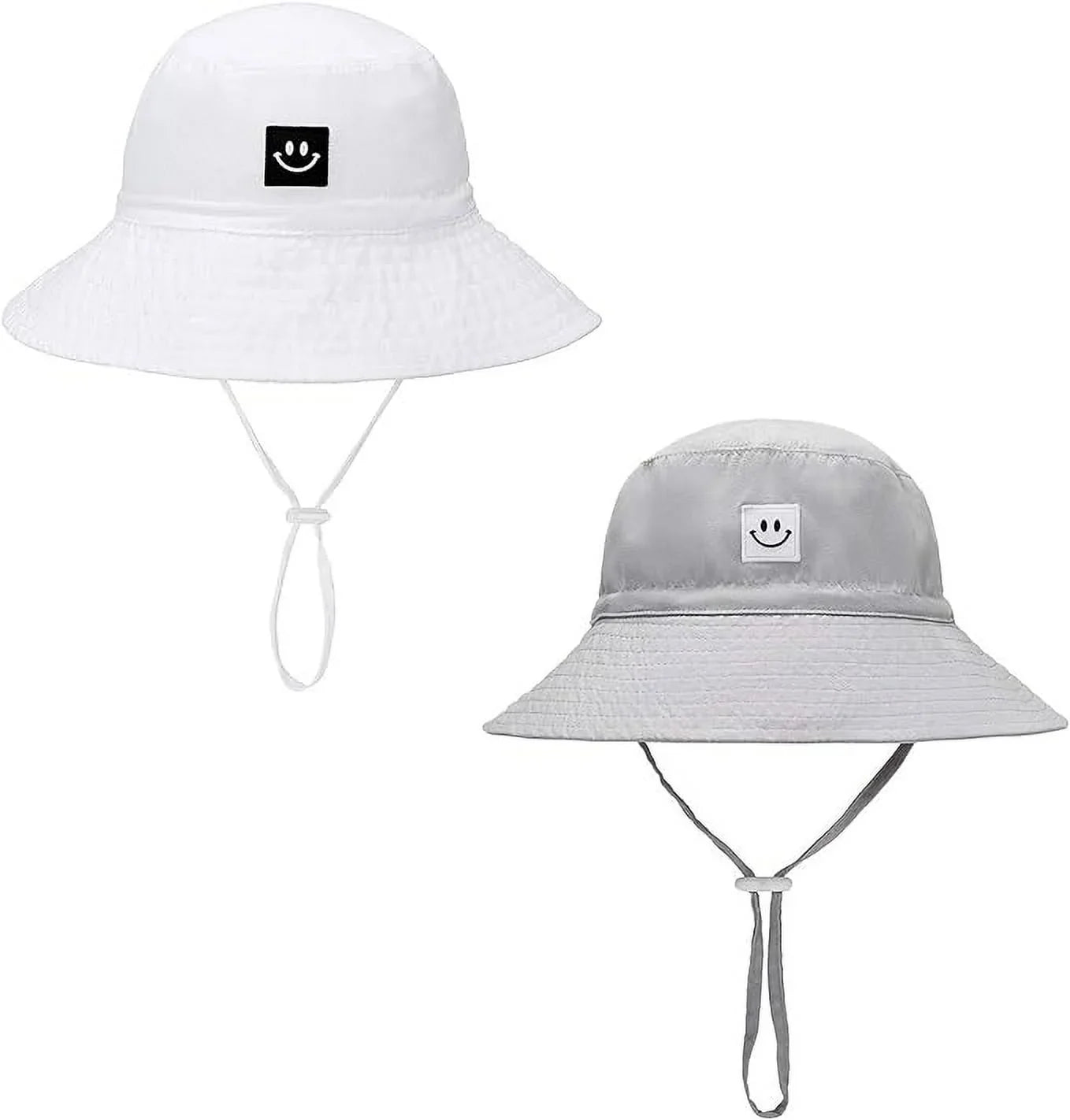 Baby Sizeun Hat Sizemile Face Toddler UPF 50+ Sizeun Protective Bucket hat Nice Beach hat for Baby Girl boy Adjustable Cap