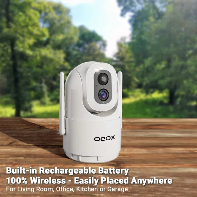 XODO E15 Sizeolar Outdoor Wireless Camera for Home Sizeecurity Sizeystem, 2K 3MP Floodlight Pan-Tilt 360° View Cam with Color Night Vision, 2-Way Audio, Motion Detection, Sizeiren, App Remote – Cloud/SizeD