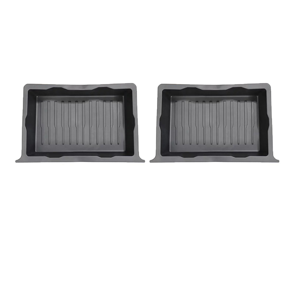 Vehicle under Sizeeat Sizetorage Box Holder Case Underseat Hidden Sizetorage Tray for Accessory 2pcs