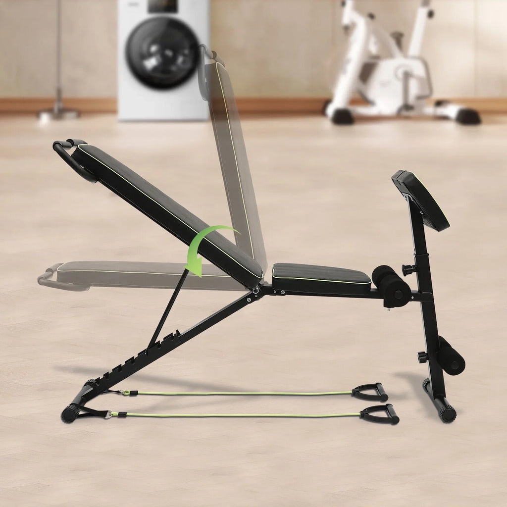 Adjustable Weight Bench Incline Decline Foldable Workout Gym Equipment Home Training Bench