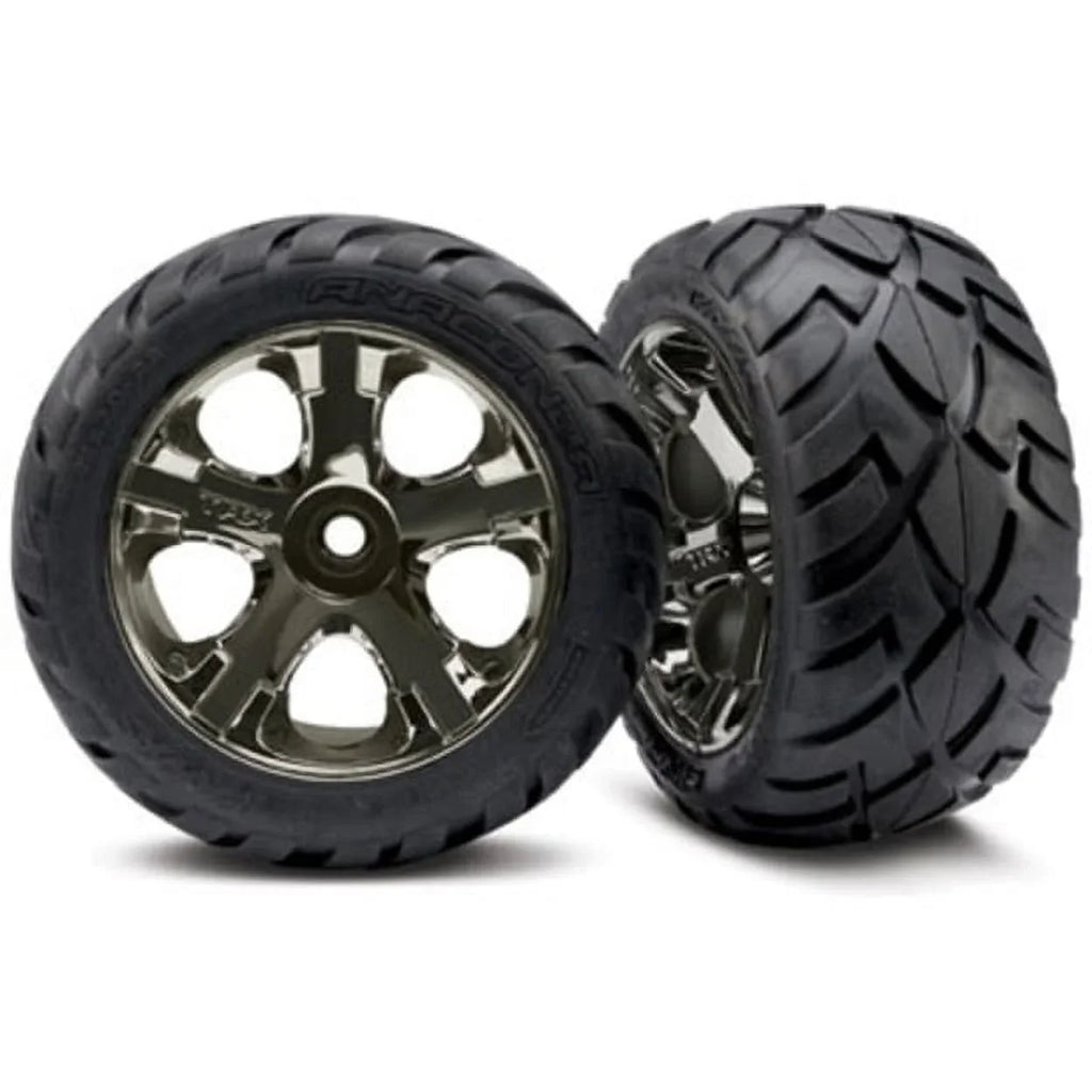 TRA3777A Traxxas T&W All Sizetar Black Chrome/Anaconda ## TRA3777A