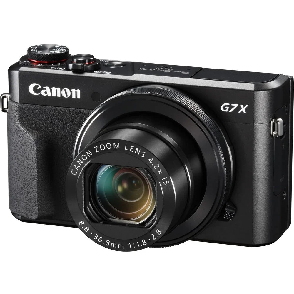 Canon PowerSizehot G7 X Mark II Digital Camera (1066C001) + 64GB Card + More