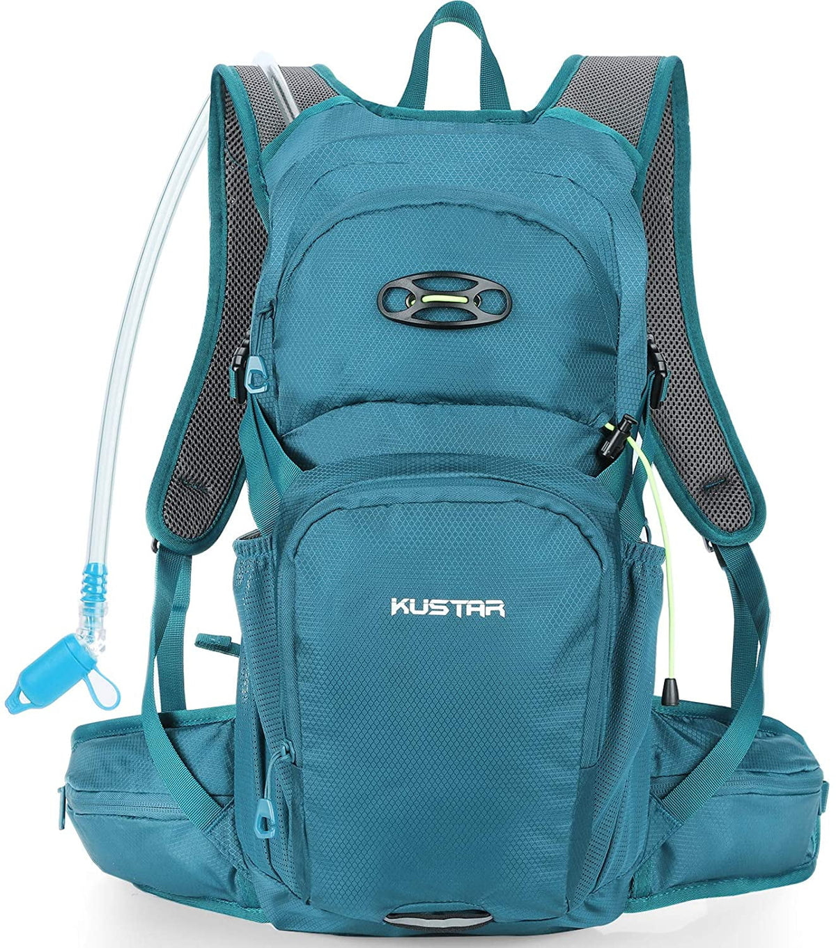KUSizeTAR Hydration Pack Backpack with 2L Leakproof Water Bladder BPA Free,Lightweight Water Backpack for Hiking,Running,Cycling,Camping,Blue