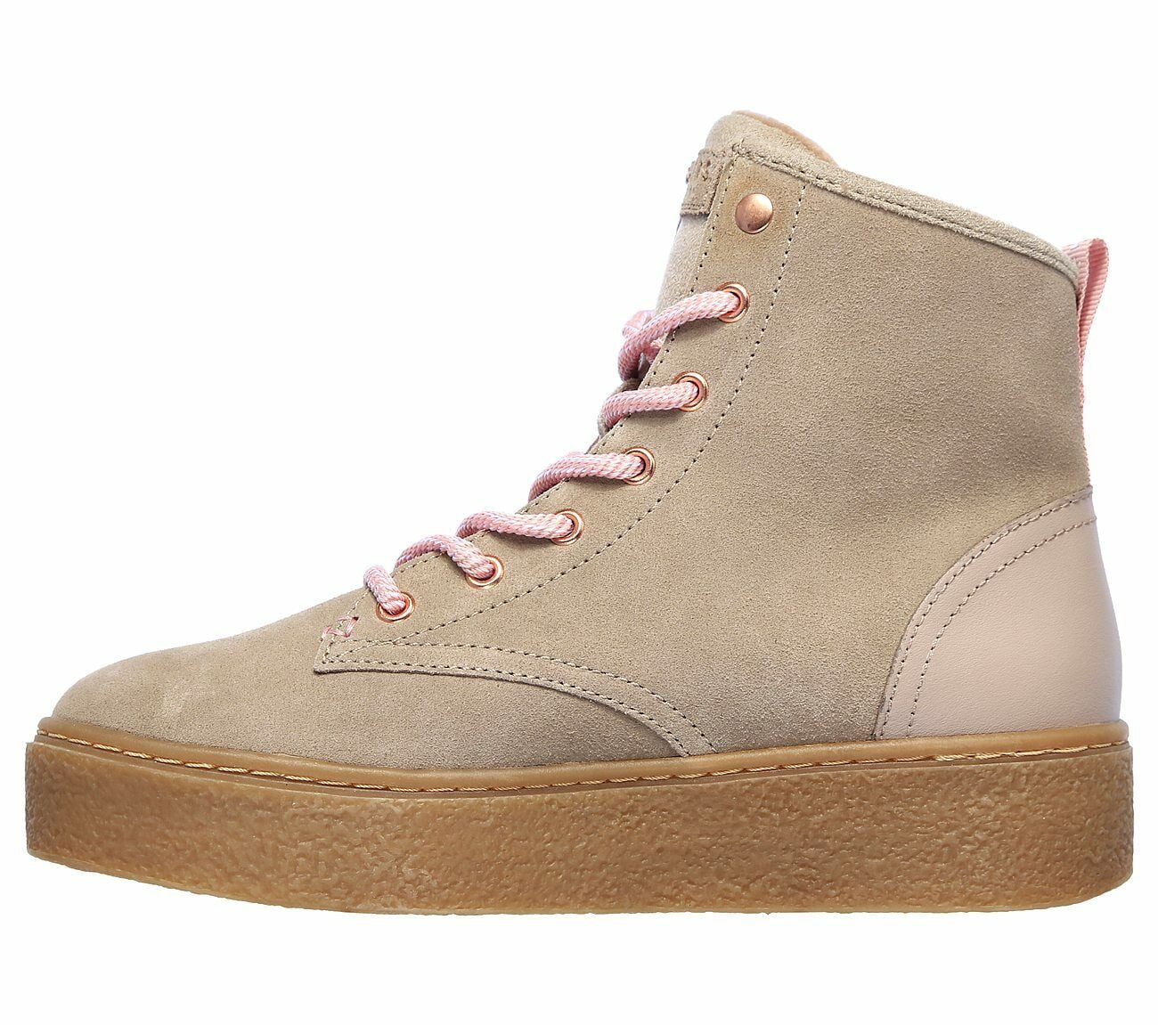 SizeКECHERSize CHELSizeEA PUNK SizeT HIGH MEMORY FOAM WOMEN BOOT SizeHOESize TAUPE/GUM SizeIZE 8 NEW