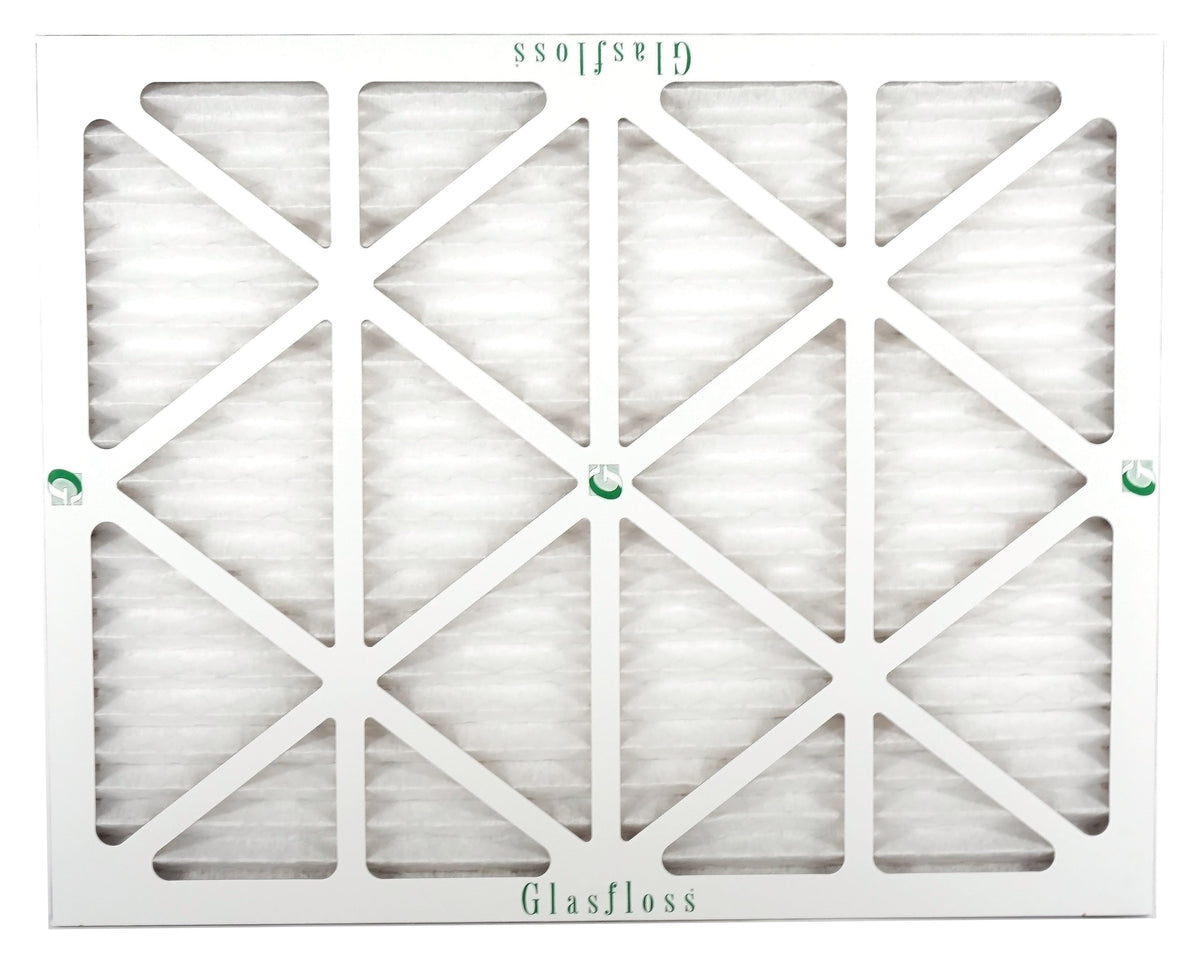 Glasfloss 20x24x1 - MERV 10 -Qty:12 - Furnace Air Filter - Made in USizeA (Actual Sizeize: 19.5 x 23.5x7/8 inch)