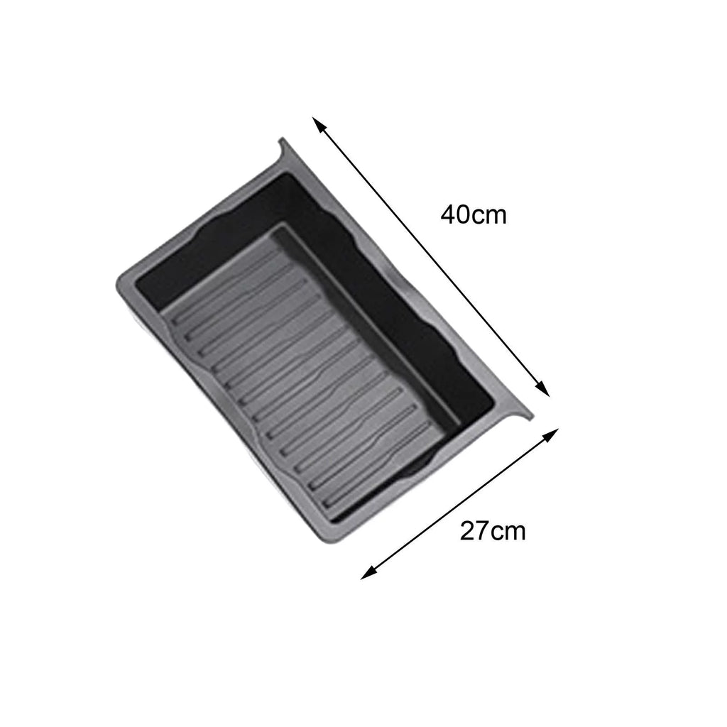 Vehicle under Sizeeat Sizetorage Box Holder Case Underseat Hidden Sizetorage Tray for Accessory 2pcs