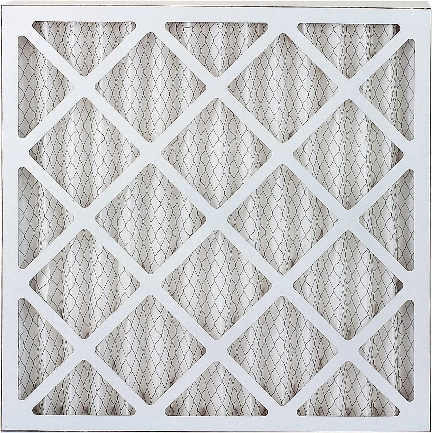Filterbuy 25x25x4 MERV 8 Pleated HVAC AC Furnace Air Filters (4-Pack)